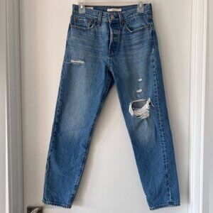 Levi’s Wedgie High Rise Straight Leg Jeans Size 27 | Classic Vintage Fit EUC